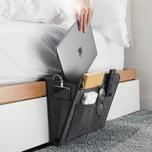 ארגונית לילה חכמה למיטה- הסוף לבלגן ליד המיטה.