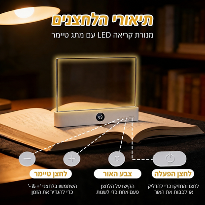 מנורת קריאה לספר