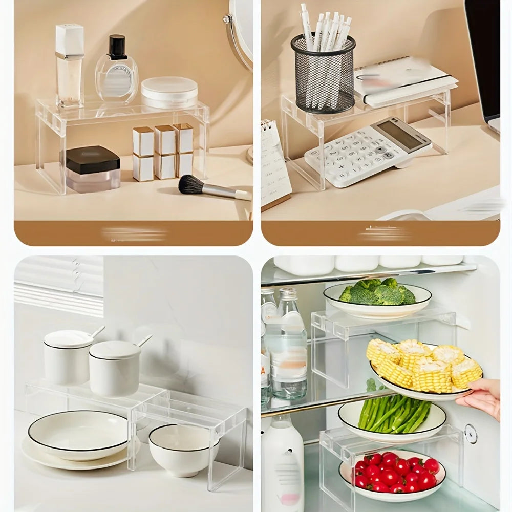 מדף לאחסון מוצרים במטבח ובמקרר ובכל מקום שתרצו