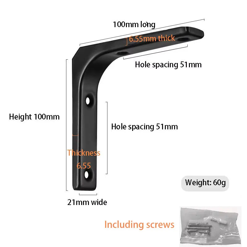 סוגרי מדפים נתמכים בקיר