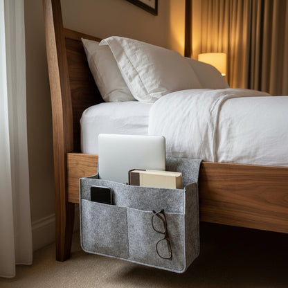 ארגונית לילה חכמה למיטה- הסוף לבלגן ליד המיטה.